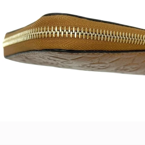 Michael Kors Leather Embossed Logo Wallet - Picture 11 of 15